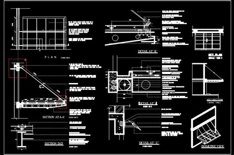 cantilevered canopy details